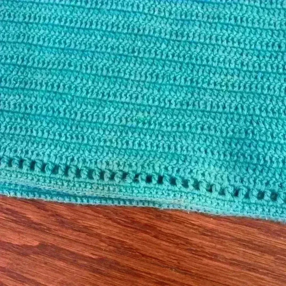 Susan Bristol Vintage Crochet Embroidered Sleeveless Tank Top Petite Small - Picture 10 of 12